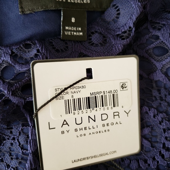 NEW Laundry By Shelli - Lace Mini Dress Size 8. - Picture 4 of 6